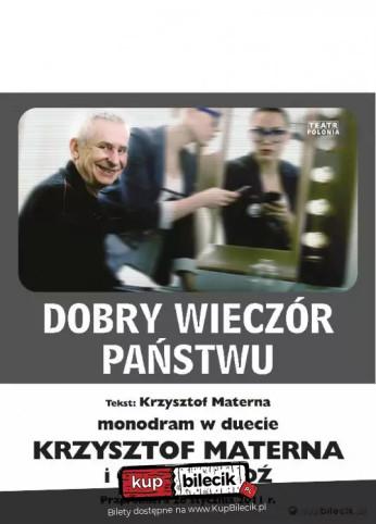 Ruda Śląska Wydarzenie Spektakl Krzysztof Materna, Olga Bołądź