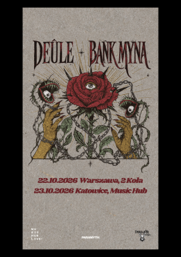 Katowice Wydarzenie Koncert Deûle + Bank Myna